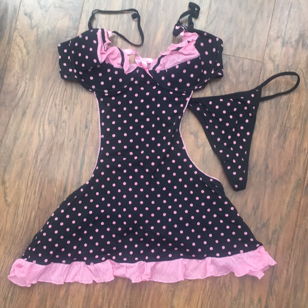 VS Sexy Little Things Bustier and Thong